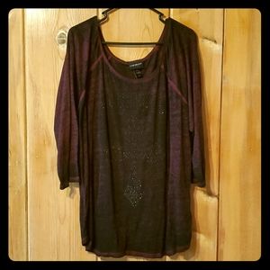 Lane Bryant raglan top